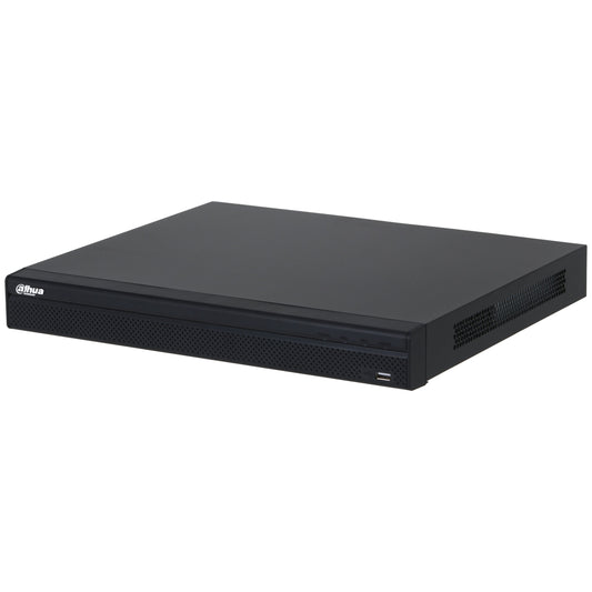 DHI-NVR4232-16P-4KS3 NVR 4K / 32 CANALES IP /16 PUERTOS POE / RENDIMIENTO 160 MBPS/2 BAHÍAS DISCO DURO/ 4&2 E&S ALARMA/WIZSENSE/ 2 CANALES SMD PLUS