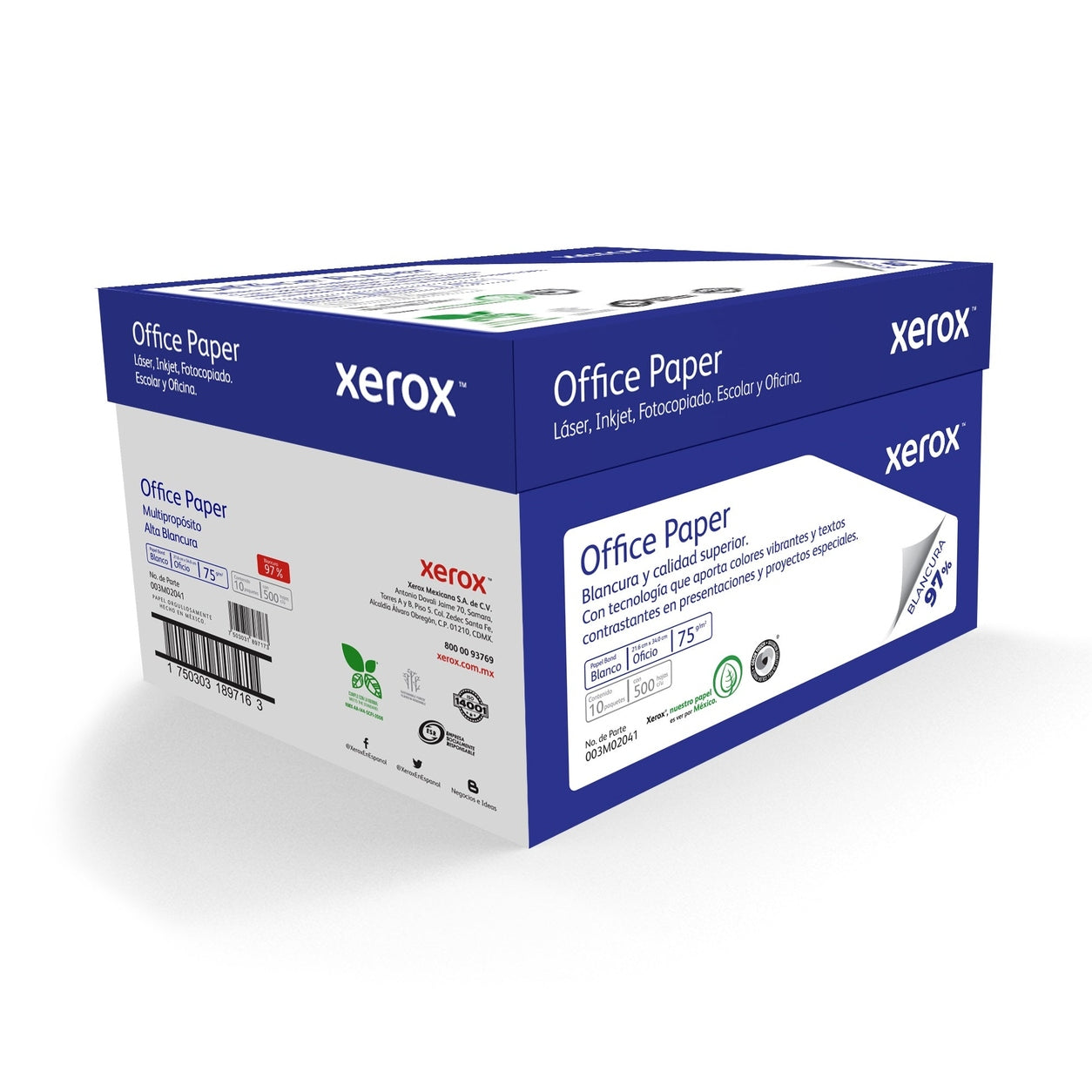 PAPEL PREMIUM AZUL OFICIO 97% BLANCURA