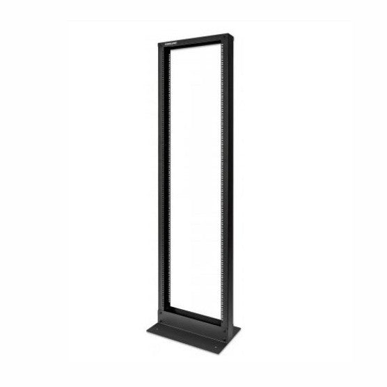 715980 RACK DE DOS POSTES 19 PULGADAS PARA 42U; DISEÑO MODULAR PARA UNA RÁPIDA INSTALACIÓN, ACERO LAMINADO EN FRÍO DE ALTA CALIDAD