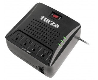 REGULADOR FORZA, NEGRO, HOGAR Y OFICINA, 3000 VA, 1500 W