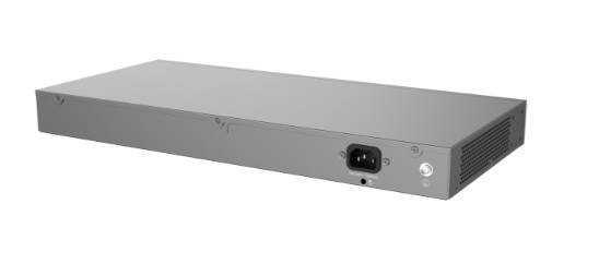 SWITCH ADMINISTRABLE CAPA L2++, 24 PTOS GIGABIT + 2 SFP, POE HASTA 250W DE SALIDA, COMPATIBLE CON GWN CLOUD