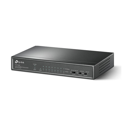 SWITCH DE ESCRITORIO DE 9 PUERTOS A 10 / 100MBPS CON 8 PUERTOS POE+