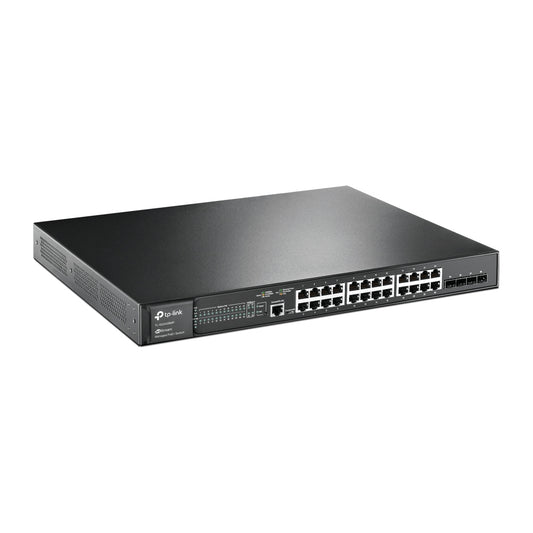 SWITCH POE TP-LINK SG3428MP, NEGRO, 24