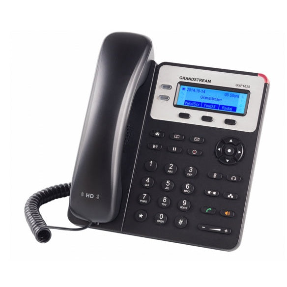 TELÉFONO IP DE 2 LÍNEAS CON 2 CUENTAS SIP, ETHERNET CON POE, CONFERENCIA DE 3 VÍAS, SIP, INCLUYE SU FUENTE DE ALIMENTACIÓN