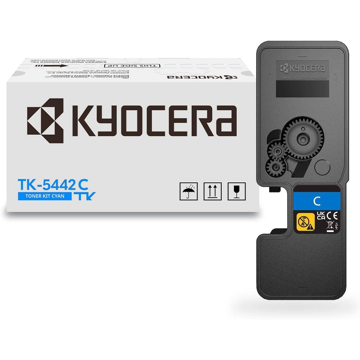 TÓNER KYOCERA 1T0C0ACUS0, 2400 PÁGINAS, CIAN