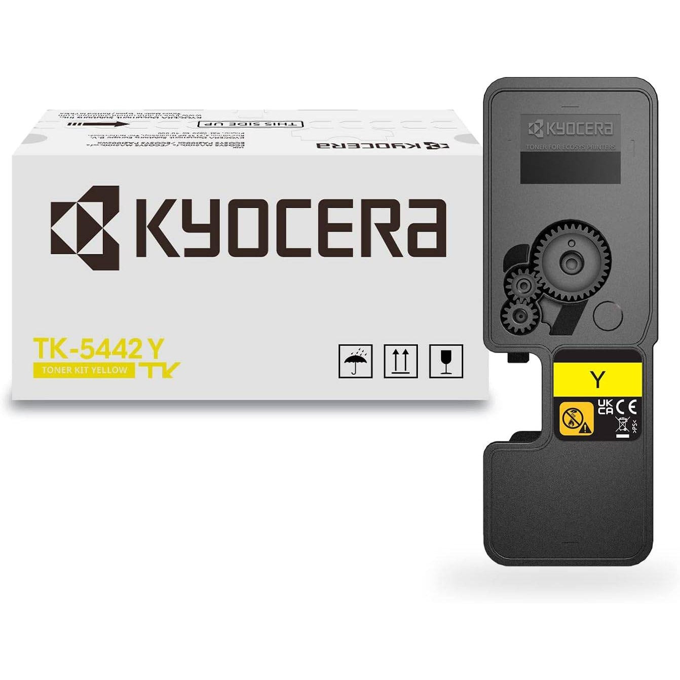 TÓNER KYOCERA 1T0COAAUS0 TK-5442Y, 2400 PÁGINAS, AMARILLO