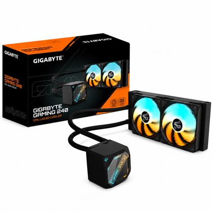 ENFRIAMIENTO  GIGABYTE GME 240, ENFRIADOR, NEGRO, 4500 RPM
