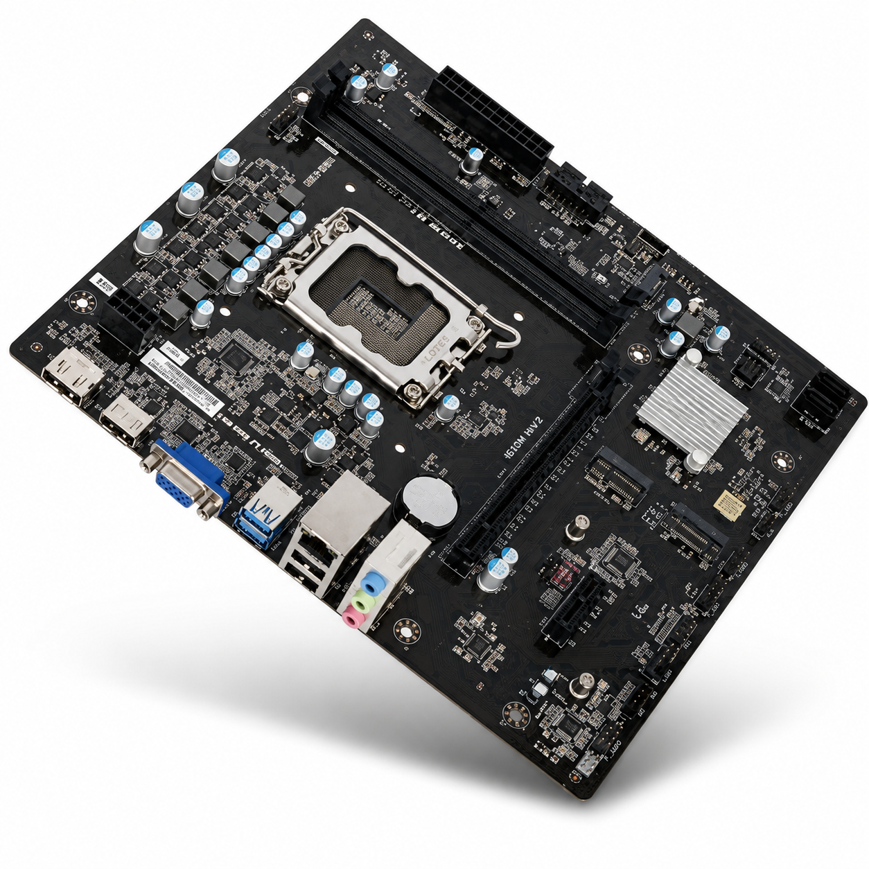 MOTHERBOARD ECS H810H8-M2 INTEL H810 EXPRESS CHIPSET  SOCKET LGA 1851 , SOPORTA 6400/5600 MHZ, WINDOWS 11 64 BIT