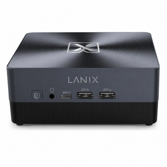 TITAN MINI PC LANIX AMD RYZEN 5 3500U, MEMORIA RAM 16GB, ALMACENAMIENTO 500GB SSD, WIN 11 PRO, INCLUYE TECLADO Y MOUSE, 1 AÑO GARANTIA CON PROVEEDOR