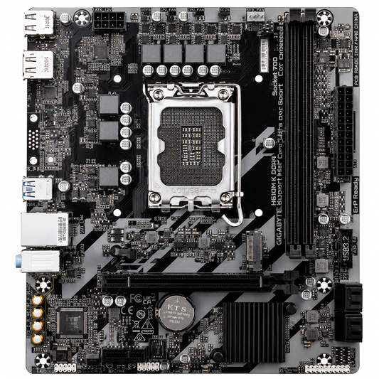 TARJETA MADRE GIGABYTE ATX H810M K GEN5, DDR5, S-1851, 128 GB, PARA INTEL