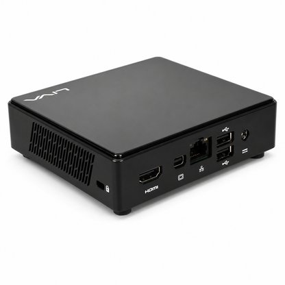 MINI PC ECS LIVA Z3, CPU INTEL CELERON N5100, RAM DDR4 4GB (HASTA 16GB), ROM EMMC 128GB (HASTA 1TB), CONECTIVIDAD 3 X USB, 1 X USB-C, 2 X GIGALAN, 1 X HDMI