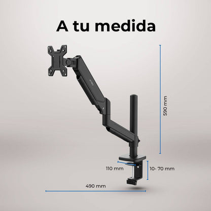 SOPORTE PARA MONITOR ENFORCE MOTION SM718  ACTECK SOPORTE ARTICULADO PARA MONITOR CON ALTURA AJUSTABLE CON C-CLAMP