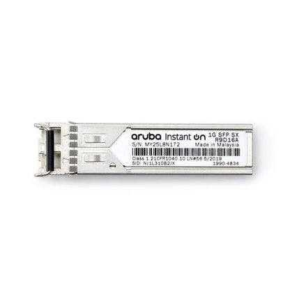 TRANSCEPTOR HPE NETWORKING INSTANT ON 1 GBIT/S SFP LC SX 500M OM2 MMF (R9D16A)