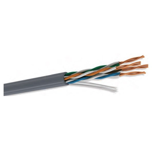 BOBINA UTP CAT6 PARA INTERIOR, 4 PARES, 23 AWG, BOBINA DE 305 MTS, 100% COBRE, CONDUMEX 66446835 ,COLOR GRIS
