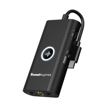 TARJETA DE SONIDO USB - C PORTÁTIL CREATIVE SOUND BLASTER G3- SB1830 G3