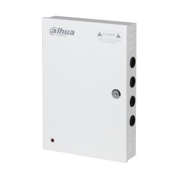 DAHUA DH-PFM343-19CH - FUENTE DE PODER DE 12 V 20 AMPERES/ PARA 19 CAMARAS/ CON FUSIBLES INTERCAMBIABLES/ VOLTAJE DE ENTRADA DE 90 / GABINETE METALICO