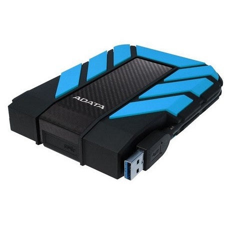 DISCO DURO EXTERNO ADATA AHD710P-2TU31-CBL, 2 TB, USB 3.1, 2.5 PULGADAS, AZUL