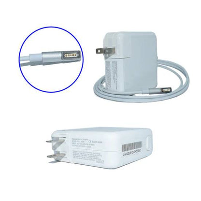 CARGADOR / ADAPTADOR PARA LAPTOP AC-AP-60W GENERICO DE 60W 16.5V Y 3.65A MAGSAFE 1