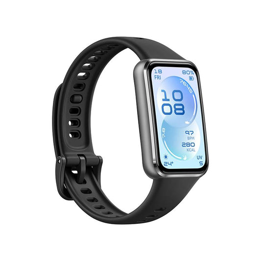 55020GUQ HUAWEI BAND 11 ALUMINUM BLACK. PANTALLA DE ALTO BRILLO DE 1.62 PULGADAS | MONITOREO MEJORADO DEL SUEÑO | ULTRADELGADA Y CÓMODA DE USAR.
