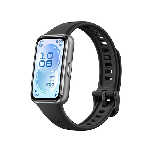 55020GUQ HUAWEI BAND 11 ALUMINUM BLACK. PANTALLA DE ALTO BRILLO DE 1.62 PULGADAS | MONITOREO MEJORADO DEL SUEÑO | ULTRADELGADA Y CÓMODA DE USAR.