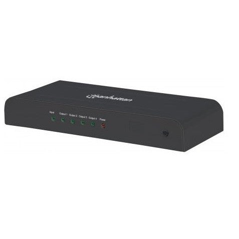 207515 VIDEO SPLITTER HDMI 4K DE 4 PUERTOS; MULTIPLICA UNA SEÑAL DE AUDIO/VIDEO DIGITAL DE ALTA DEFINICIÓN HASTA PARA CUATRO PANTALLAS HDMI 4K