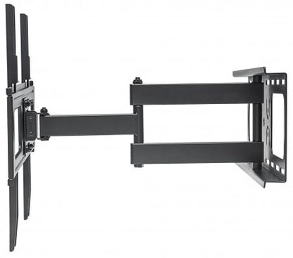 461283 SOPORTE PARA TV DE PARED MOVIMIENTO ARTICULADO, PANTALLAS CURVAS O PLANAS DE 37 A 70 PULGADAS, DE MÁXIMO 50 KG, SE DESPLIEGA HASTA 47.5 CM
