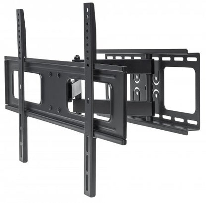 461283 SOPORTE PARA TV DE PARED MOVIMIENTO ARTICULADO, PANTALLAS CURVAS O PLANAS DE 37 A 70 PULGADAS, DE MÁXIMO 50 KG, SE DESPLIEGA HASTA 47.5 CM