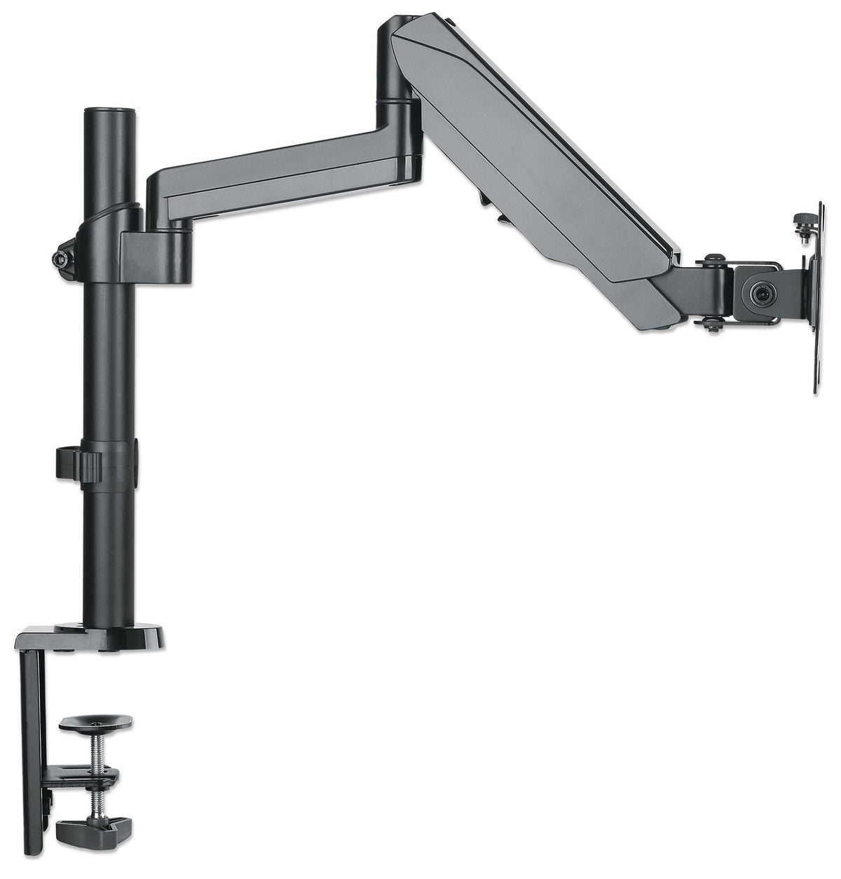 SOPORTE UNIVERSAL DE PARED PARA MONITOR MANHATTAN CON PISTÓN A GAS,SOPORTA UN MONITOR DE 17 PULGADAS A 32 PULGADAS