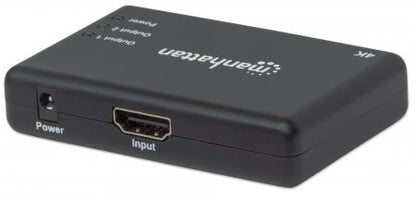 207669 SPLITTER HDMI DE 2 PUERTOS; RESOLUCIÓN 4K@30HZ, VIDEO FULL 3D Y COLOR PROFUNDO.