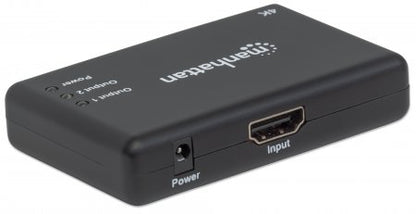 207669 SPLITTER HDMI DE 2 PUERTOS; RESOLUCIÓN 4K@30HZ, VIDEO FULL 3D Y COLOR PROFUNDO.