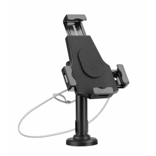 462112 SOPORTE CON SEGURO ANTIRROBO PARA TABLETAS DE 7.9 A 10.5 PULGADAS, ROTACIÓN DE 360°, INCLINACIÓN +/- 70°, GIRO DE 330°, CANDADO CON DOS LLAVES, NEGR