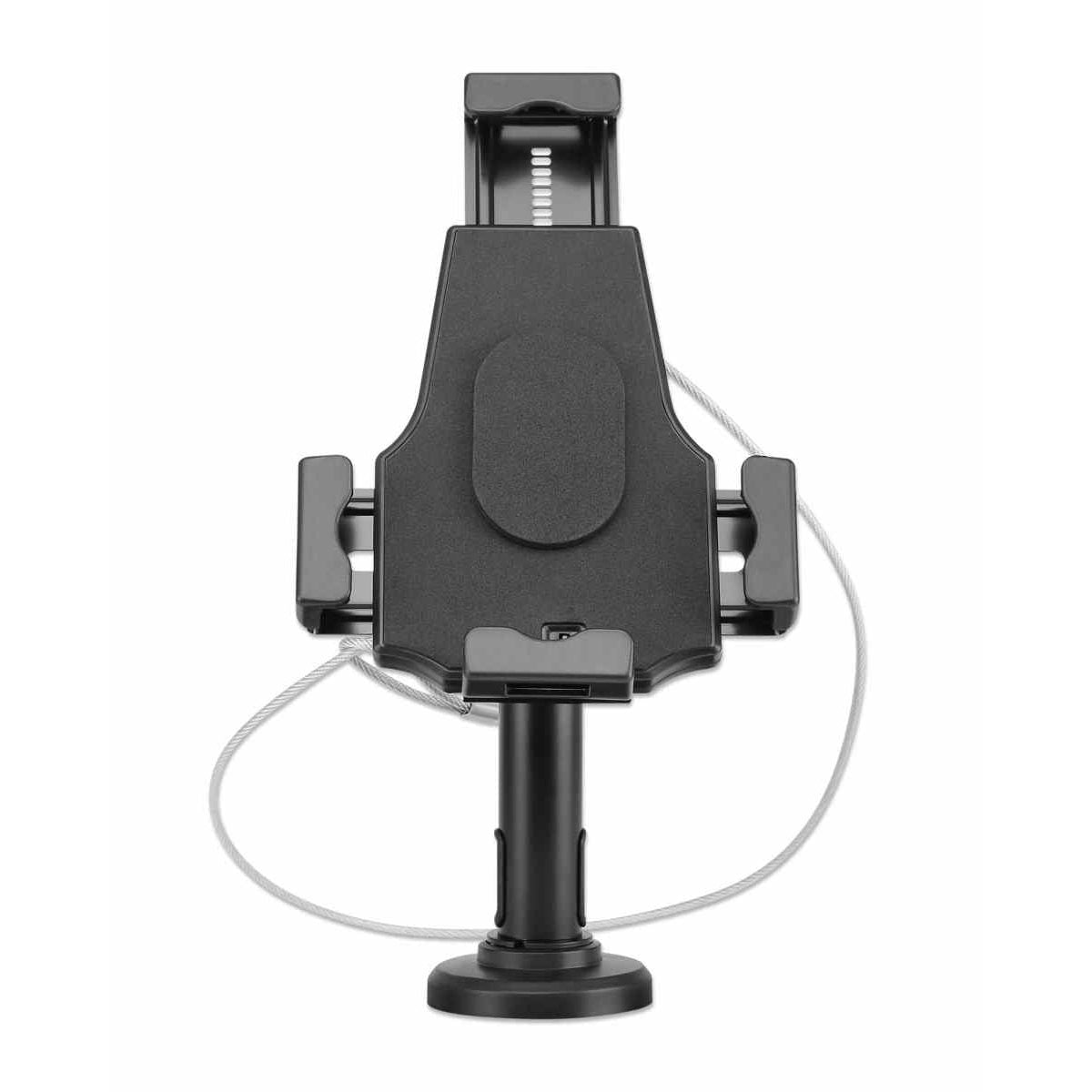 462112 SOPORTE CON SEGURO ANTIRROBO PARA TABLETAS DE 7.9 A 10.5 PULGADAS, ROTACIÓN DE 360°, INCLINACIÓN +/- 70°, GIRO DE 330°, CANDADO CON DOS LLAVES, NEGR