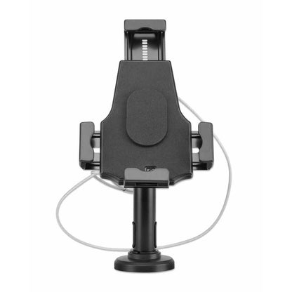 462112 SOPORTE CON SEGURO ANTIRROBO PARA TABLETAS DE 7.9 A 10.5 PULGADAS, ROTACIÓN DE 360°, INCLINACIÓN +/- 70°, GIRO DE 330°, CANDADO CON DOS LLAVES, NEGR