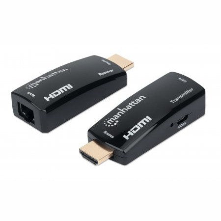 207539 KIT EXTENSOR COMPACTO DE HDMI SOBRE ETHERNET. EXTIENDE UNA SEÑAL HDMI HASTA 60 M USANDO UN CABLE ETHERNET CAT6