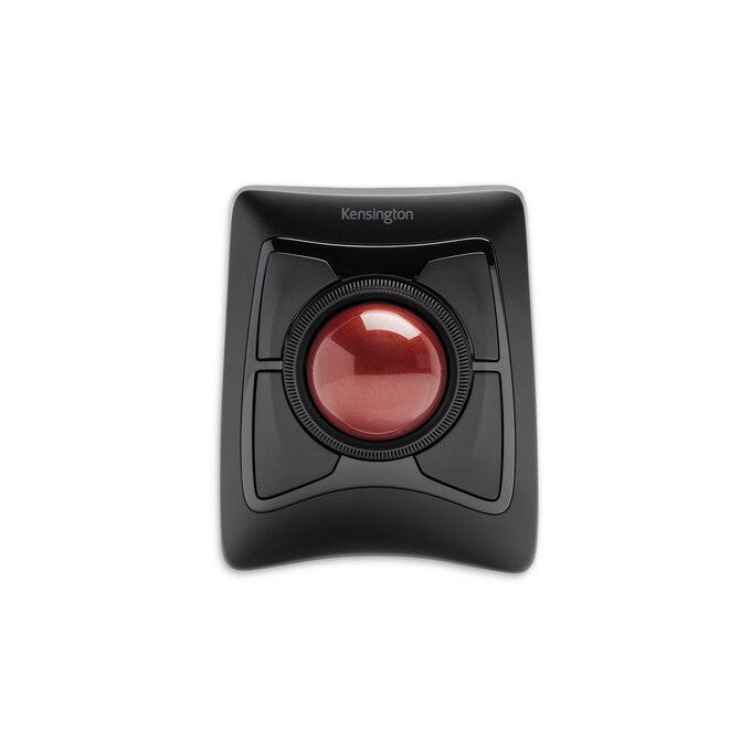 TRACKBALL INALÁMBRICO  KENSINGTON K72359WW , NEGRO CON DETALLES EN ROJO, BLUETOOTH