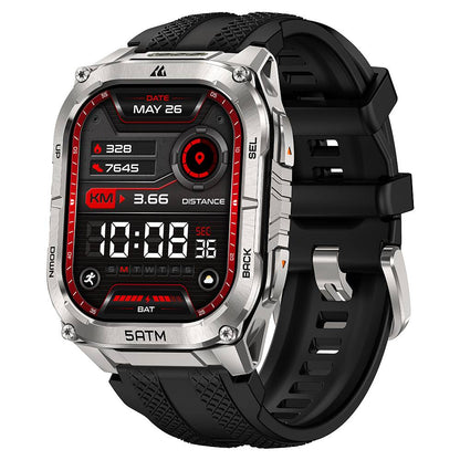 SMARTWATCH KOSPET KOSPET TANK M4C TMKO-007, NEGRO, 10 DÍAS, RESISTENTE AL AGUA