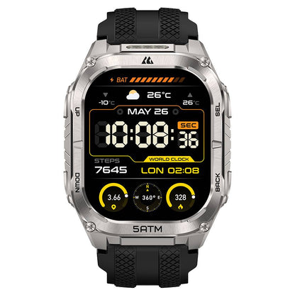 SMARTWATCH KOSPET KOSPET TANK M4C TMKO-007, NEGRO, 10 DÍAS, RESISTENTE AL AGUA