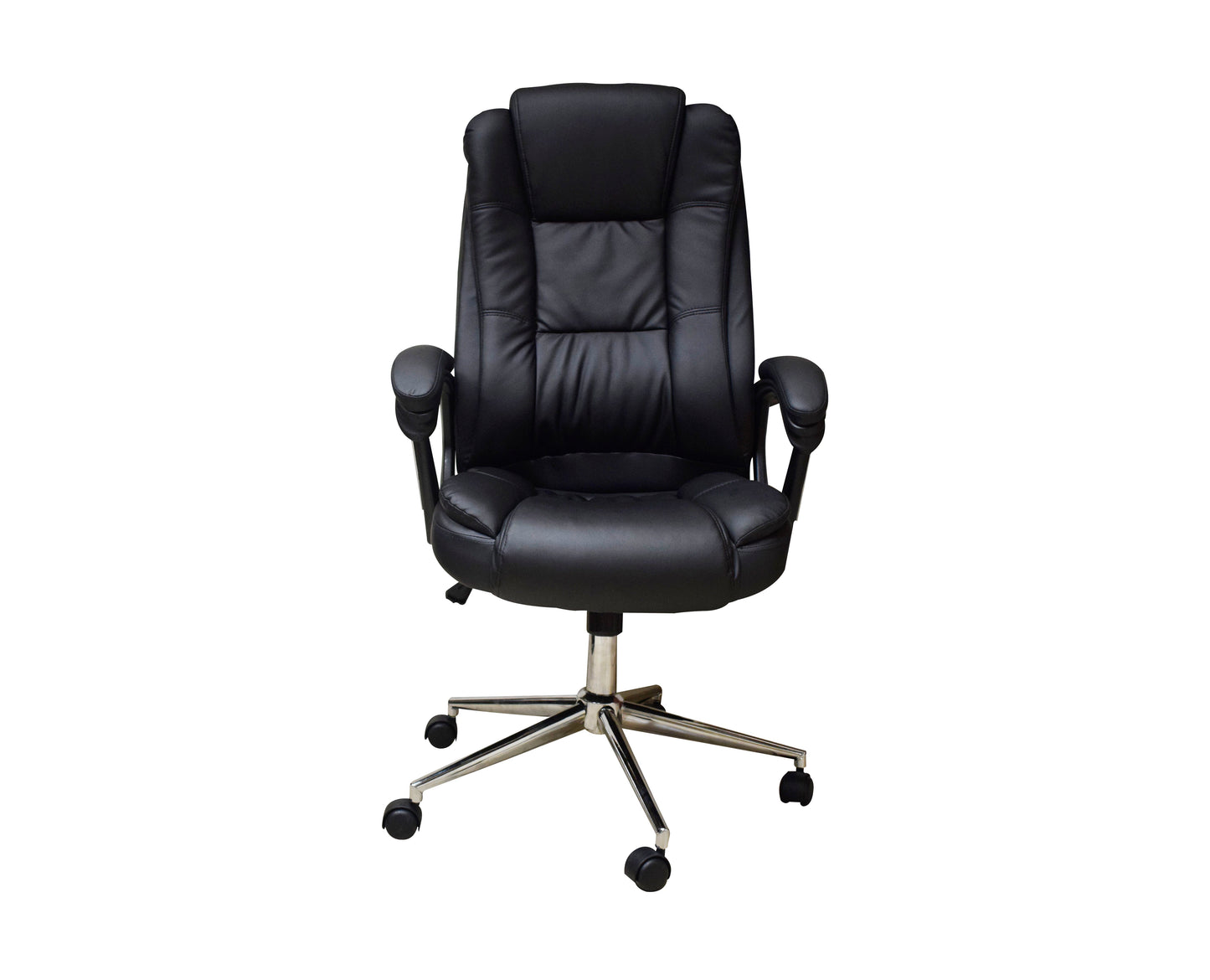 SILLA EJECUTIVA NACEB TECHNOLOGY NEGRO NA-0930N, EJECUTIVA, ASIENTO ACOLCHADO, NEGRO, VINIPIEL