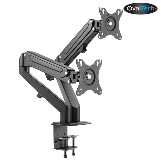 SOPORTE PARA MONITOR OVM-D1727 OVALTECH PARA LCD DE 17 A 27 PULGADAS (RESISTENCIA 6.5KGS)