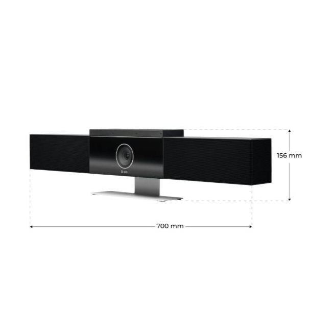 HP POLY STUDIO, SISTEMA DE VIDEOCONFERENCIA USB, 4K CON INTELIGENCIA ARTIFICIAL PARA SALA MEDIANAS