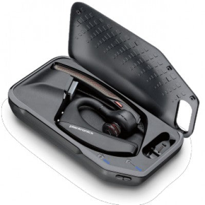 POLY VOYAGER 5200 UC, BLUETOOTH PARA MOVILES Y COMPUTADORAS, INCLUYE ESTUCHE DE CARGA Y ADAPTADOR BLUETOOTH