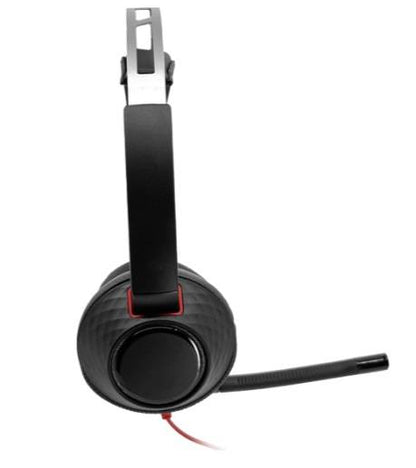 HP POLY BLACKWIRE 5220, ALAMBRICOS, USB-C CON ADAPTADOR USB-C/A, CONECTOR 3.5 MM, BINAURAL