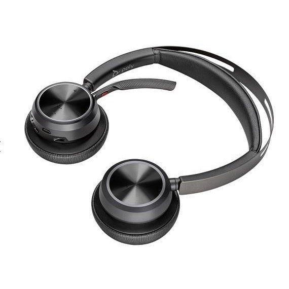 HP POLY VOYAGER FOCUS 2, BLUETOOTH PARA MOVILES Y COMPUTADORA, CON CABLE USB-C/A