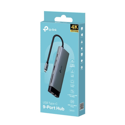 HUB USB TIPO C DE 9 PUERTOS