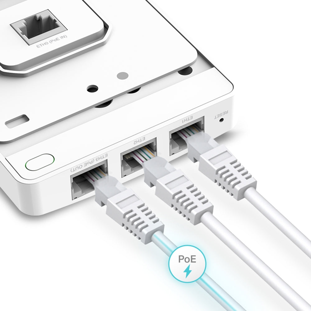 ACCESS POINT AC1200 INALÁMBRICO MU-MIMO PARA INSTALACIÓN EN PARED OMADA TP-LINK EAP235-WALL