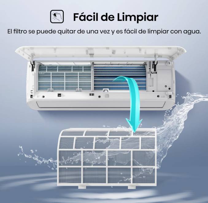 MINISPLIT HISENSE 2 TONELADAS ACR242KG 230V ESTANDAR. SOLO FRIO. COLOR BLANCO.