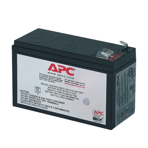 BATERÍA DE REEMPLAZO RBC17 APC, NEGRO
