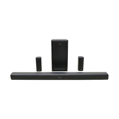 TEATRO EN CASA DYNAMIC STAGE BS700 ACTECK ELITE SERIES 5.1 CANALES, DOLBY 180W, CONECTIVIDAD: BLUETOOTH 5.3, USB-A, HDMI (ARC), ÓPTICAL, 3.5MM.