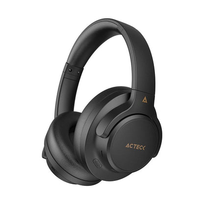 AUDÍFONOS INALÁMBRICOS BLUETOOTH HYPE EPIC HP750 ACTECK ELITE SERIES CANCELACIÓN DE RUIDO ACTIVO  HIBRIDO, DURACIÓN DE BATERÍA HASTA 75H