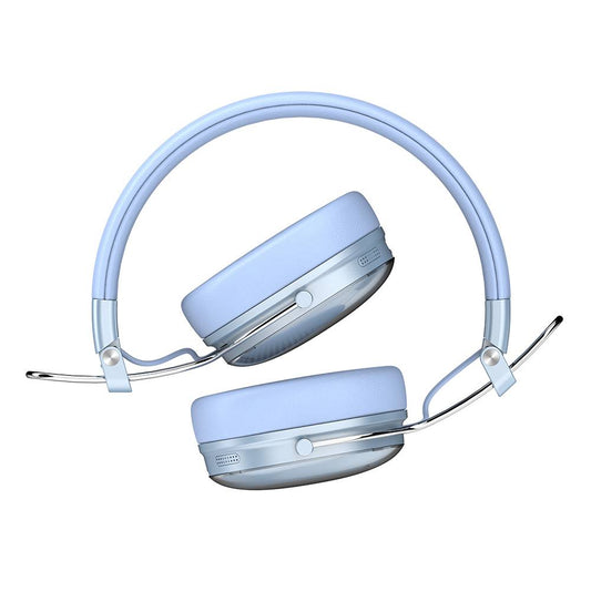 AUDÍFONOS INALÁMBRICOS BLUETOOTH LUXE CHIC HP710 ACTECK ELITE SERIES DURACIÓN DE BATERÍA HASTA 30H, COLOR AZUL. AC-940917